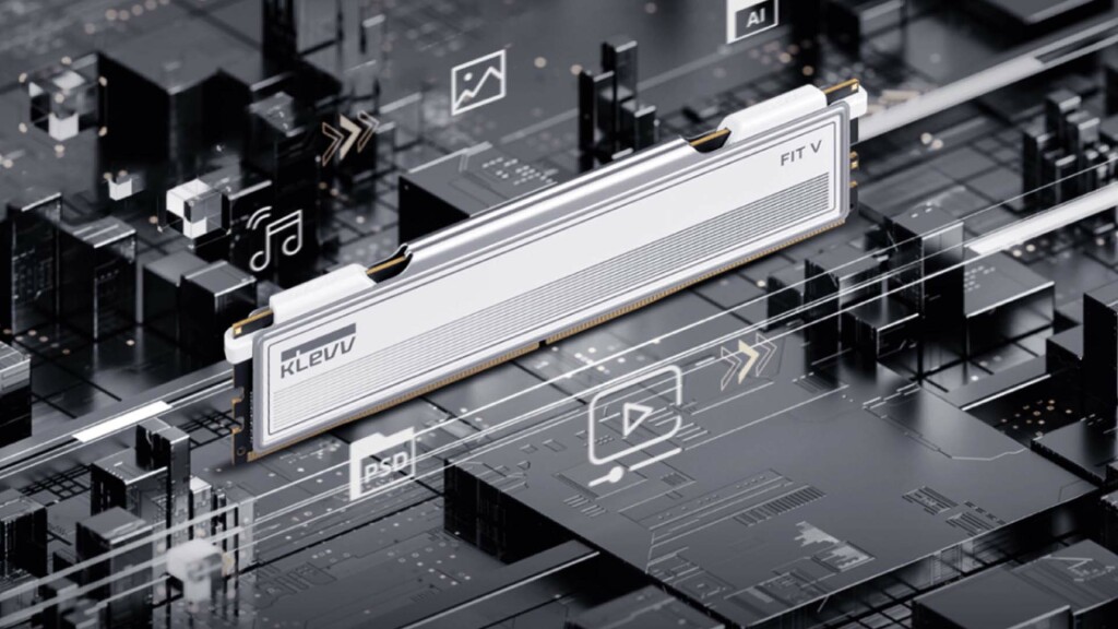 KLEVV FIT V : de la mémoire DDR5 à 6400 MT/s de seulement 33 mm de hauteur 2 KLEVV FIT V 1