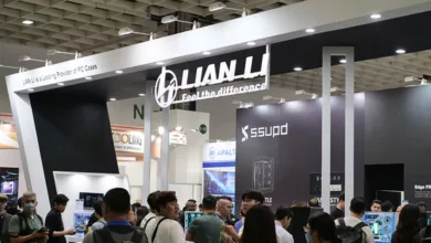 Lian Li présente ses boîtiers O11 Vision Compact, Lancool 217, 207 et un A3-mATX Bois 6 Lian li booth computex cases 2024