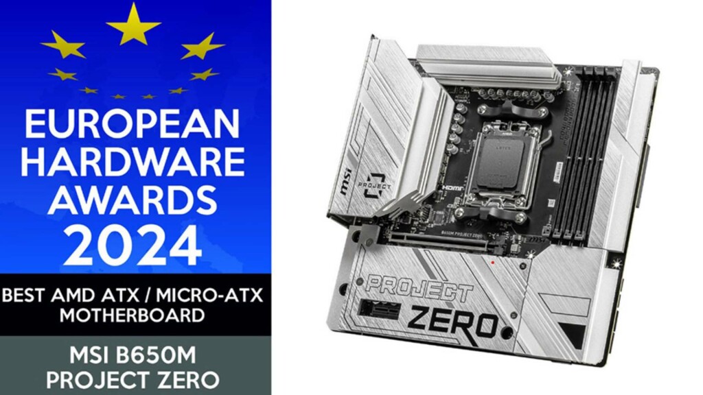 MSI rafle les récompenses aux European Hardware Awards 2024 4 MSI B650M PROJECT ZERO
