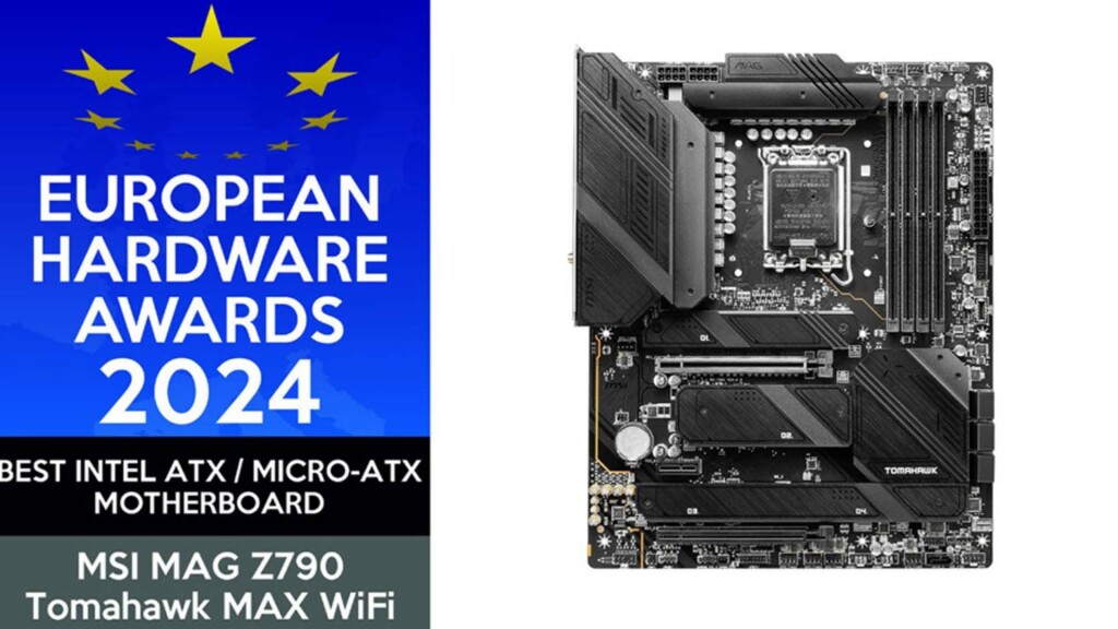 MSI rafle les récompenses aux European Hardware Awards 2024 3 MSI MAG Z790 TOMAHAWK MAX WIFI