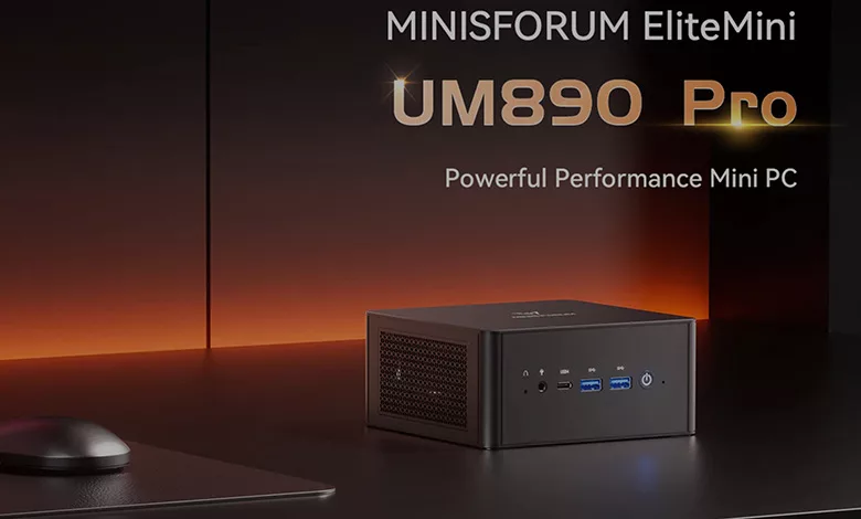 MINISFORUM lance le mini PC UM890 Pro alimenté par un AMD Ryzen 9 8945HS 1 Minisforum UM890 Pro Couv