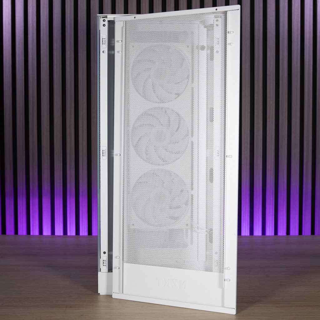 NZXT H7 Flow RGB extraction façade