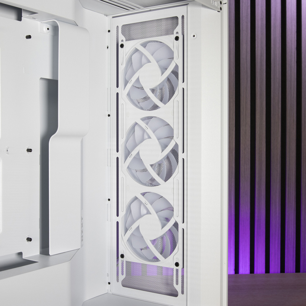 NZXT H7 Flow RGB intérieur droit