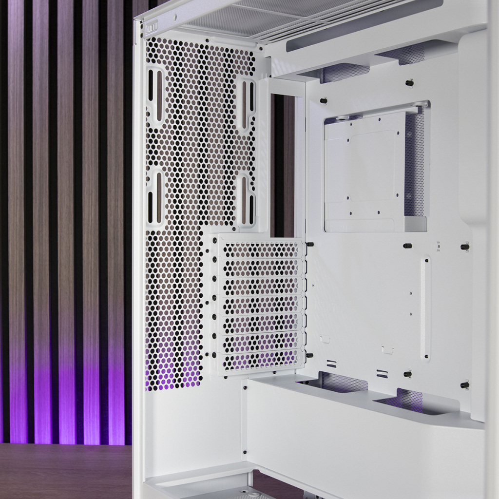 NZXT H7 Flow RGB intérieur gauche