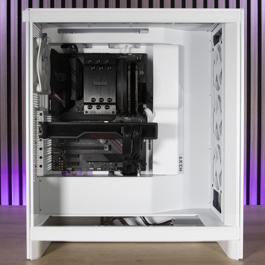 NZXT H7 Flow RGB montage paroi 2