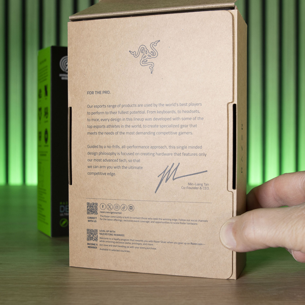 RAZER Deathadder V3 Hyperspeed mot