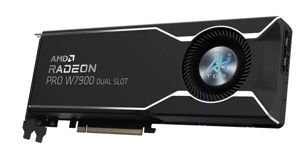 Radeon™ PRO W7900 Dual Slot AI TOP 48G 02