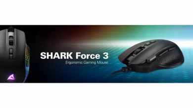 Sharkoon lance la souris de jeu ergonomique SHARK Force 3 à prix riquiqui 3 Sharkoon shark force 3 Couv
