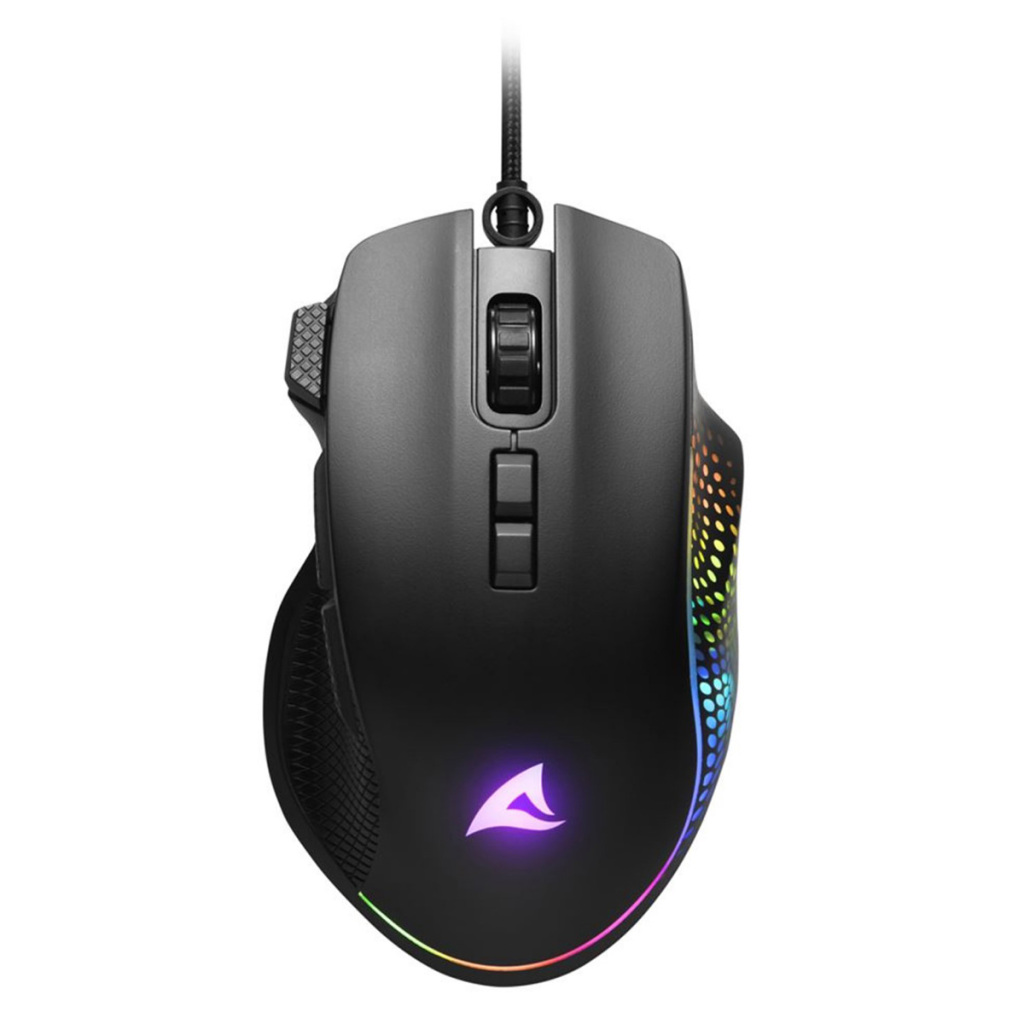 Sharkoon lance la souris de jeu ergonomique SHARK Force 3 à prix riquiqui 2 Sharkoon shark force 3 dessus