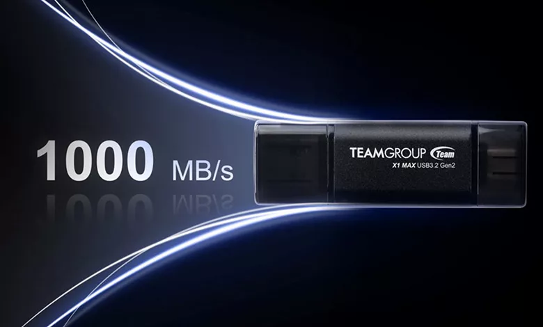 Clé USB TEAMGROUP X1 MAX : 1 To et deux interfaces 1 TEAMGROUP X1 MAX Couv