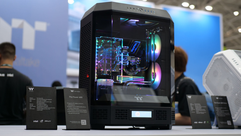 Thermaltake au Computex 2024 : La marque fait sensation avec ses nouveaux boitiers 6 TT tower 600 01