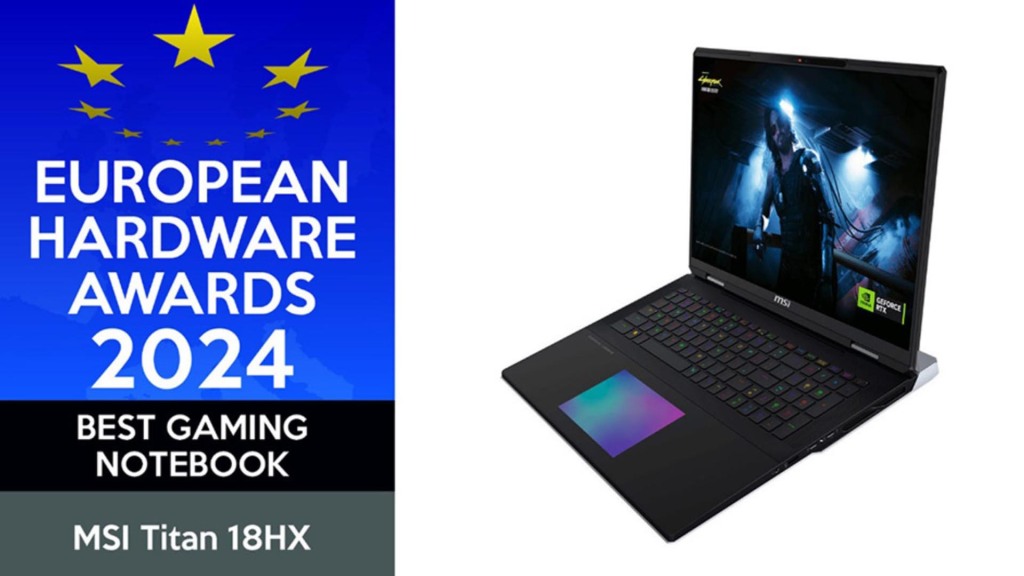 MSI rafle les récompenses aux European Hardware Awards 2024 7 Titan 18 HX