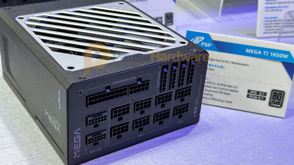 FSP dynamise le Computex 2024 avec ses Alimentations, Boîtiers et Refroidisseurs. 2 fsp mega ti 1650