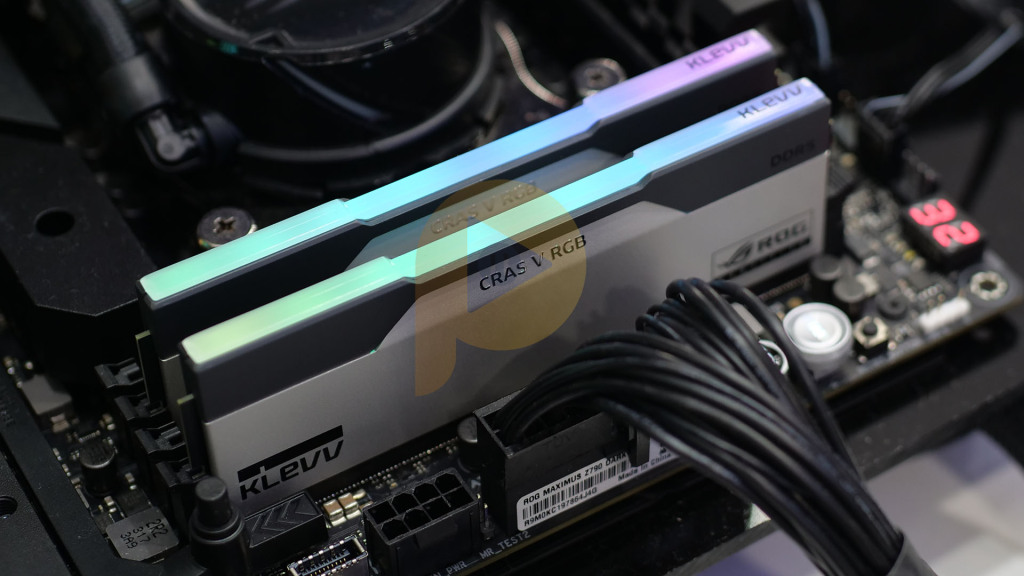 KLEVV dévoile sa nouvelle mémoire gaming DDR5 CRAS V RGB ROG CERTIFIED 3 KLEVV CRAS V RGB ROG CERTIFIED