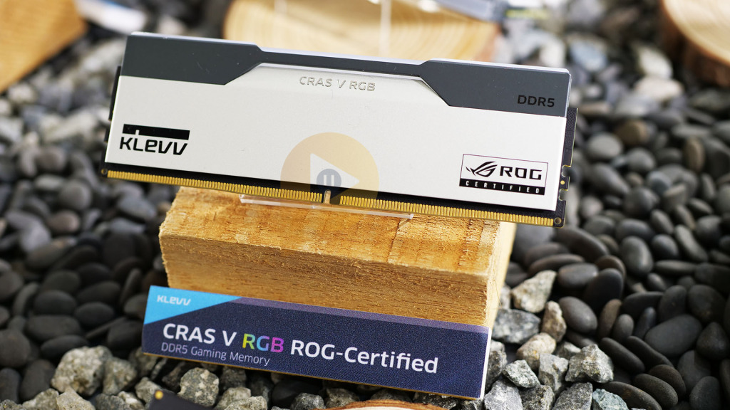 KLEVV dévoile sa nouvelle mémoire gaming DDR5 CRAS V RGB ROG CERTIFIED 2 KLEVV CRAS V RGB ROG CERTIFIED