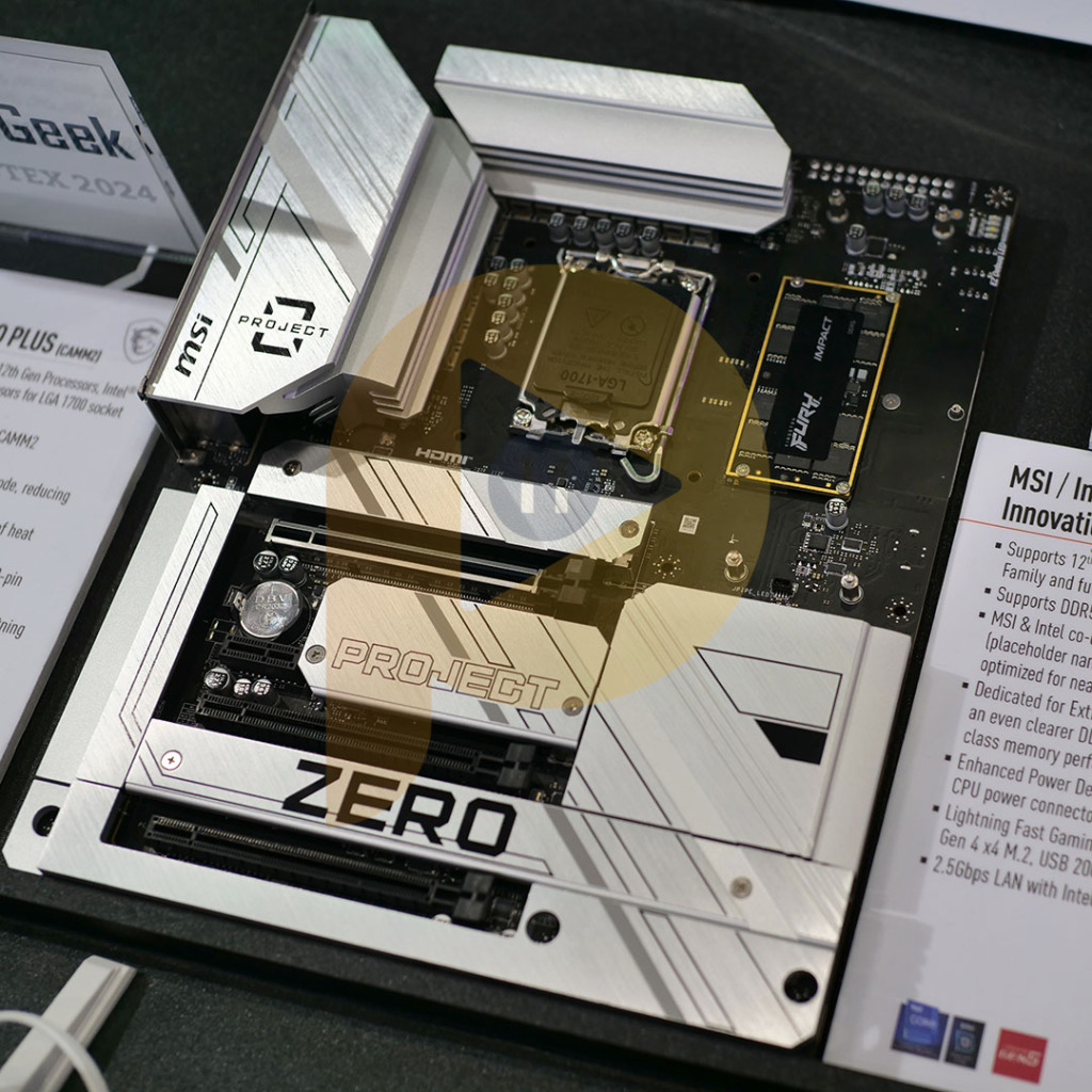 DDR5 CUDIMM, CSODIMM, CAMM2 et LPCAMM2 : la révolution mémoire pour nos PC 10 msi z790 project zero plus camm2 edition
