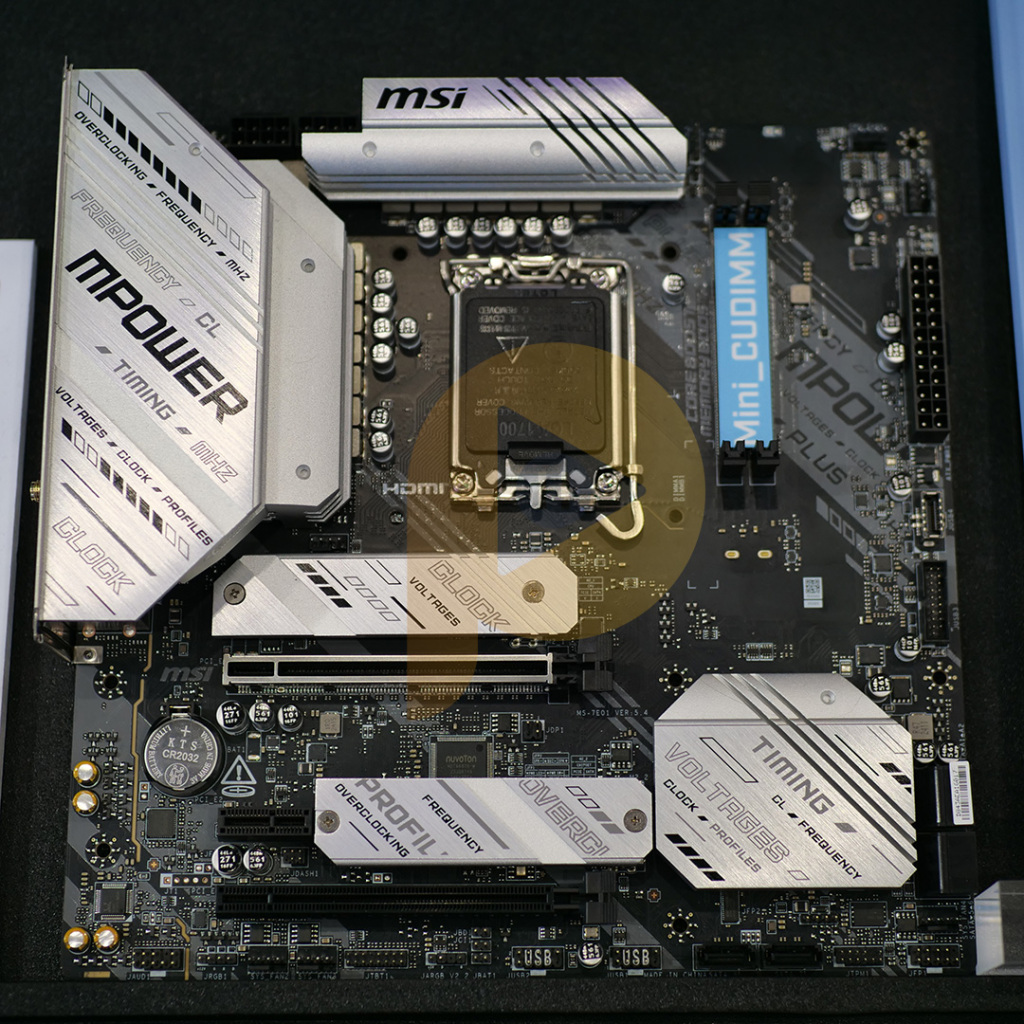 DDR5 CUDIMM, CSODIMM, CAMM2 et LPCAMM2 : la révolution mémoire pour nos PC 13 msi z790Mpower CUDIMM edition