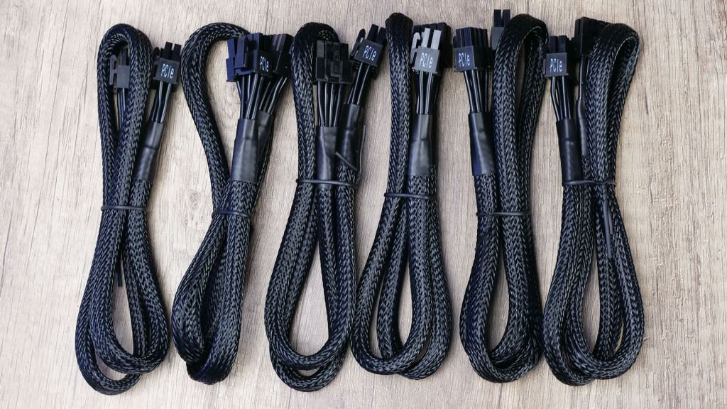 nzxt c1500 pcie 8pins 6x cables