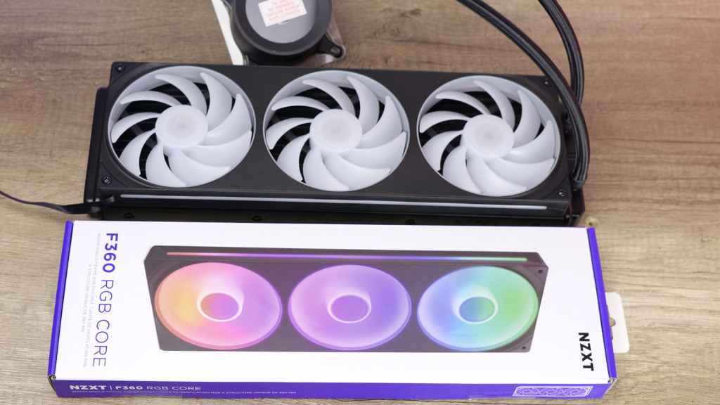nzxt f360 rgb core aio 360