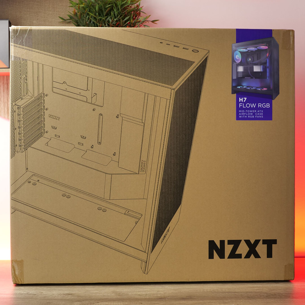 Lancement officiel et Unboxing du NZXT H7 Flow RGB 2024 2 nzxt h7 flow rgb black edition box