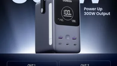 powerbank ugreen 300w 48000 mah connectique