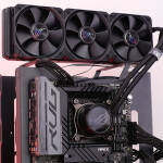 test rog strix lc iii 360 14900k