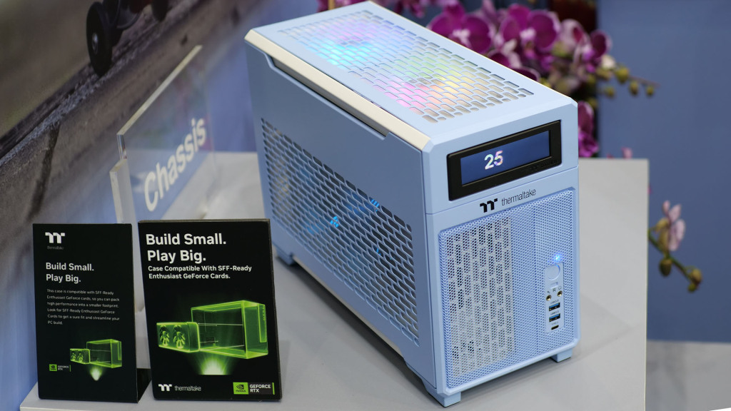 Thermaltake au Computex 2024 : La marque fait sensation avec ses nouveaux boitiers 27 tt tr 100 sff 04
