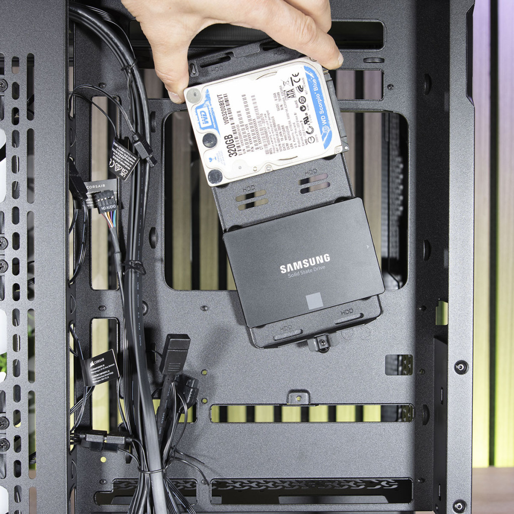 CORSAIR 3500X ARGB support SSD