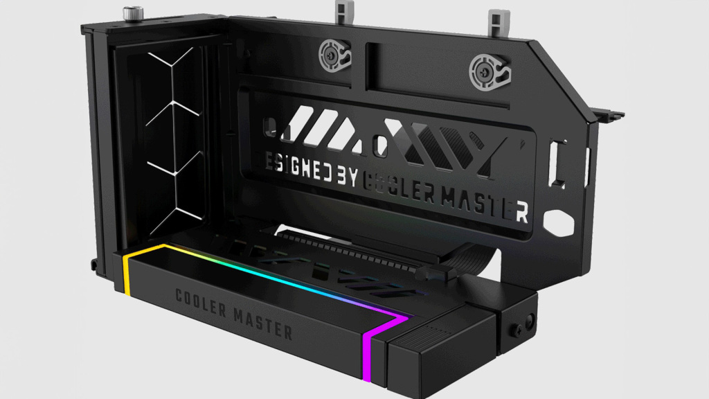 Cooler Master met des loupiotes sur son support de GPU vertical 2 Cooler Master kit gpu argb 1