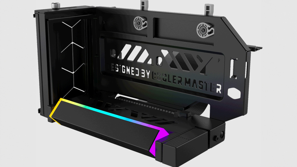 Cooler Master met des loupiotes sur son support de GPU vertical 3 Cooler Master kit gpu argb 2