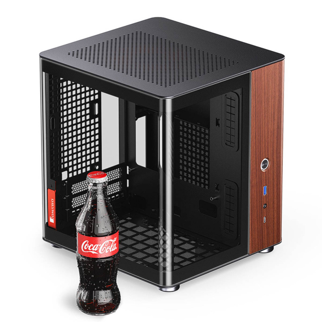 JONSBO TK-0 : un boîtier mini-ITX avec verre trempé doublement incurvé 3 JONSBO TK 0 2