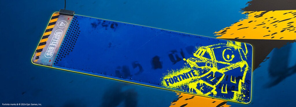 RAZER sort une gamme de 4 périphériques Fortnite Edition 6 RAZER Fortnite Edition tapis