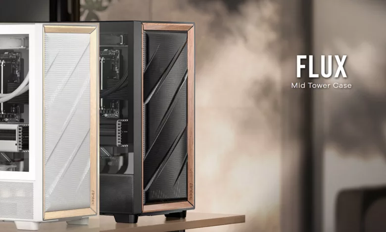 Le Bois s'Invite dans nos PC : Antec Rejoint la Tendance avec son boîtier FLUX 1 antec FLUX case Hero