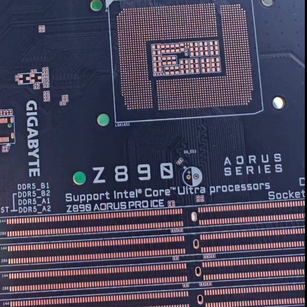 Fuite du PCB de la carte mère Gigabyte AORUS Z890 PRO ICE confirmant la nom Core Ultra pour Arrow Lake-S 3 aorus z890 pro ice pcb core ultra 200