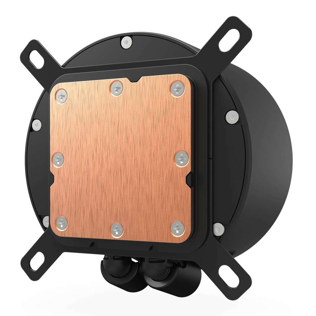 NZXT Kraken Elite 2024 : Le refroidissement AIO repensé avec des performances améliorées 7 03 Kraken Elite V2 RGB BK pump only rear