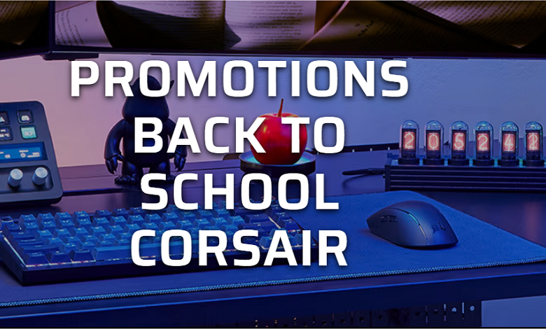 Bons plans Corsair pour la rentrée 2024 : des offres incontournables à ne pas manquer 1 CORSAIR Back to School 2024 rentrée