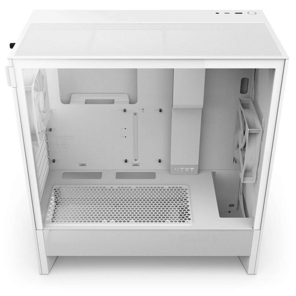 NZXT H5 Flow 2024 : Le boîtier moyen-tour qui redéfinit le refroidissement gaming 5 Case H5 Flow W Overlook