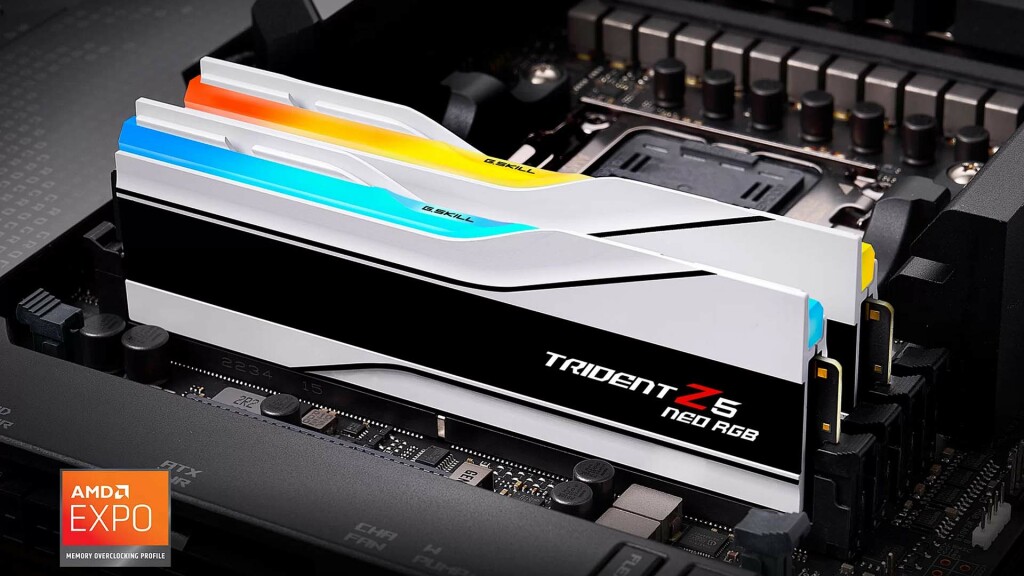 G.Skill lance de la mémoire DDR5-6400 CL30 à faible latence 3 G.Skill DDR5 6400 Z5 Neo RGB