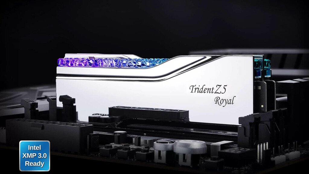 G.Skill lance de la mémoire DDR5-6400 CL30 à faible latence 2 G.Skill DDR5 6400 Z5 Royal