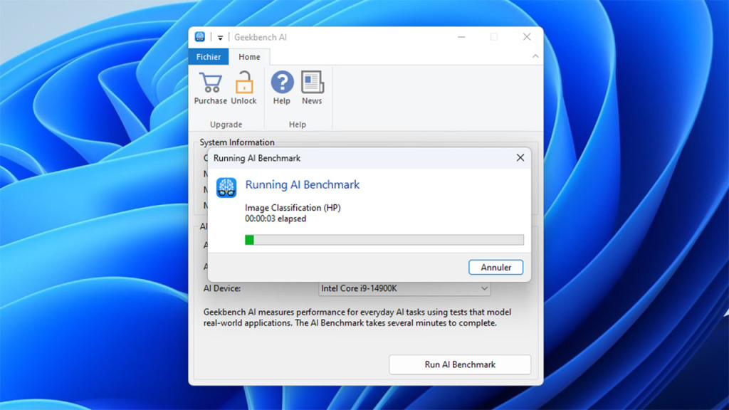 Geekbench AI 1.0 : Révolutionner les tests de performance pour l'IA 2 Geekbench AI 01