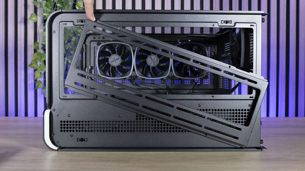 MONTECH KING 95 PRO emplacement refroidissement paroi supérieure amovible