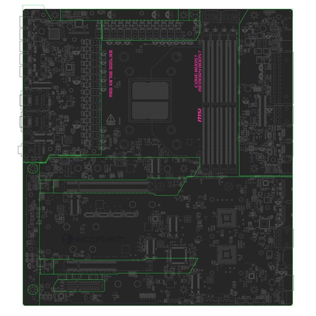 MSI MEG X870E GODLIKE : La carte mère ultime pour les processeurs AMD Ryzen 9000 2 MSI MEG X870E GODLIKE Motherboard