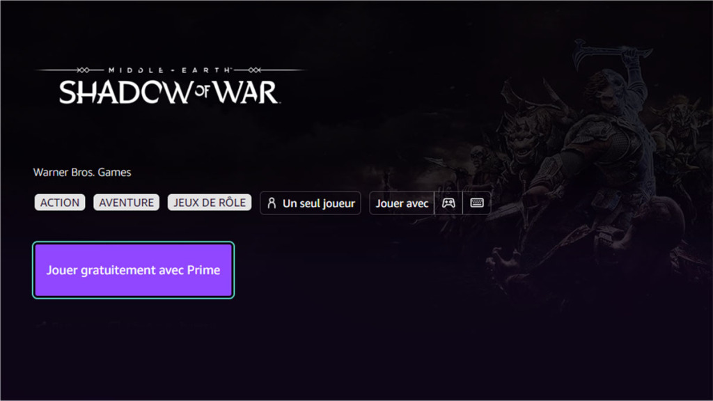 Fêtez la saison 2 du "Seigneur des Anneaux : Les Anneaux de Pouvoir" avec ces superbes jeux gratuits de l'univers Middle-earth 2 Middle earth Shadow of War Amazon Luna Prime Gaming
