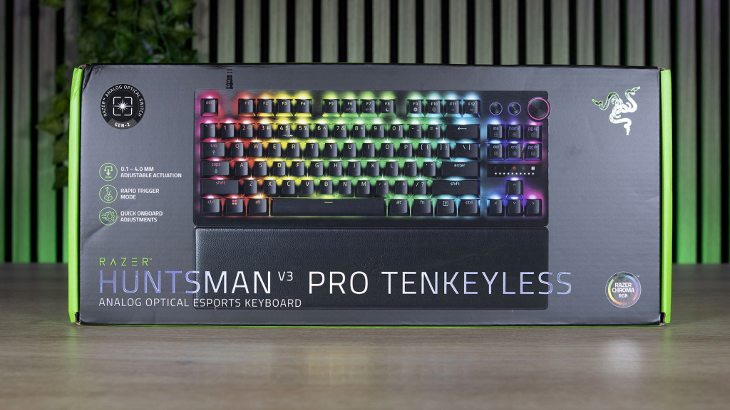 RAZER Huntsman V3 Pro TKL emballage face avant