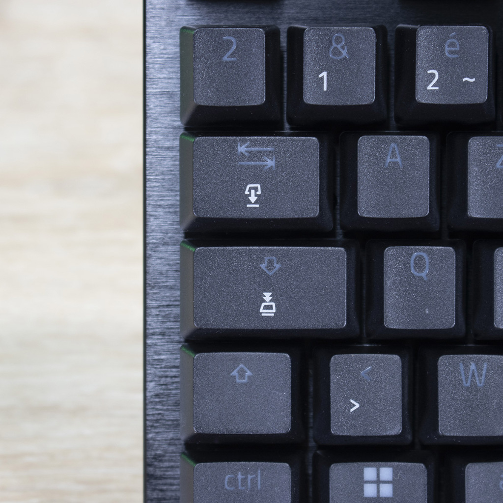RAZER Hunstman V3 Pro TKL réglages touches