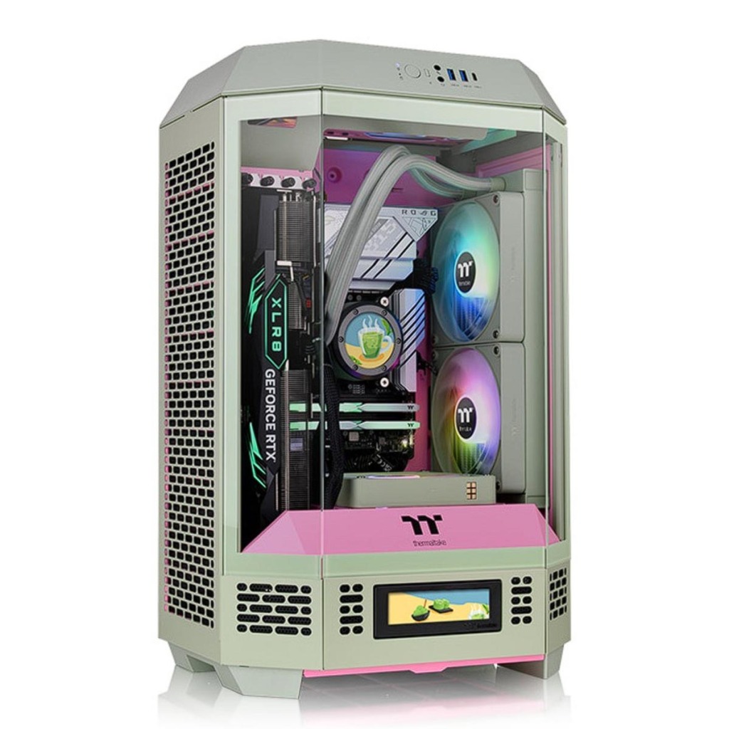 Deux nouvelles couleurs pour le Tower 300 de Thermaltake 2 Thermaltake Tower 300 Matcha Plum