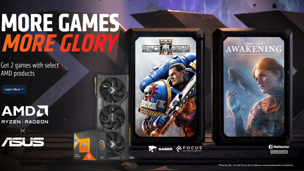 ASUS et AMD s'allient pour le lancement de Warhammer 40,000: Space Marine 2 2 asus amd Warhammer 40000 Space Marine 2 concours
