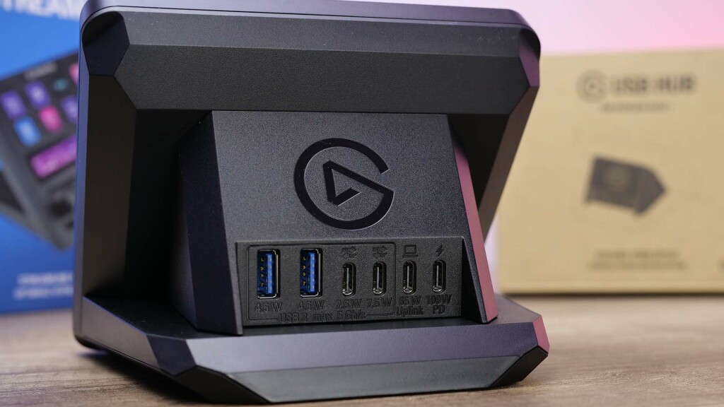 elgato usb hub usb ports show