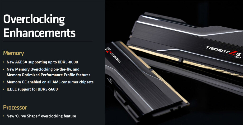 overclocking AMD AM5 ZEN 5 DDR5