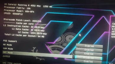 AMD Ryzen 7 9700X avec SMT désactivé : Des gains de performances ? 8 smt desactive Bios